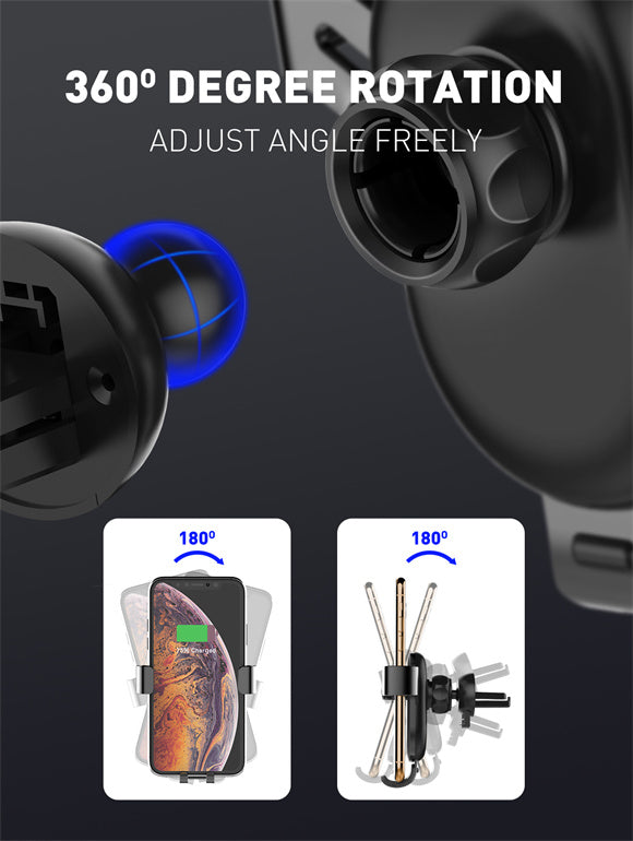 Soporte para Celular de Carro LDNIO MG01  Sensor de Gravedad y Rotación 360°