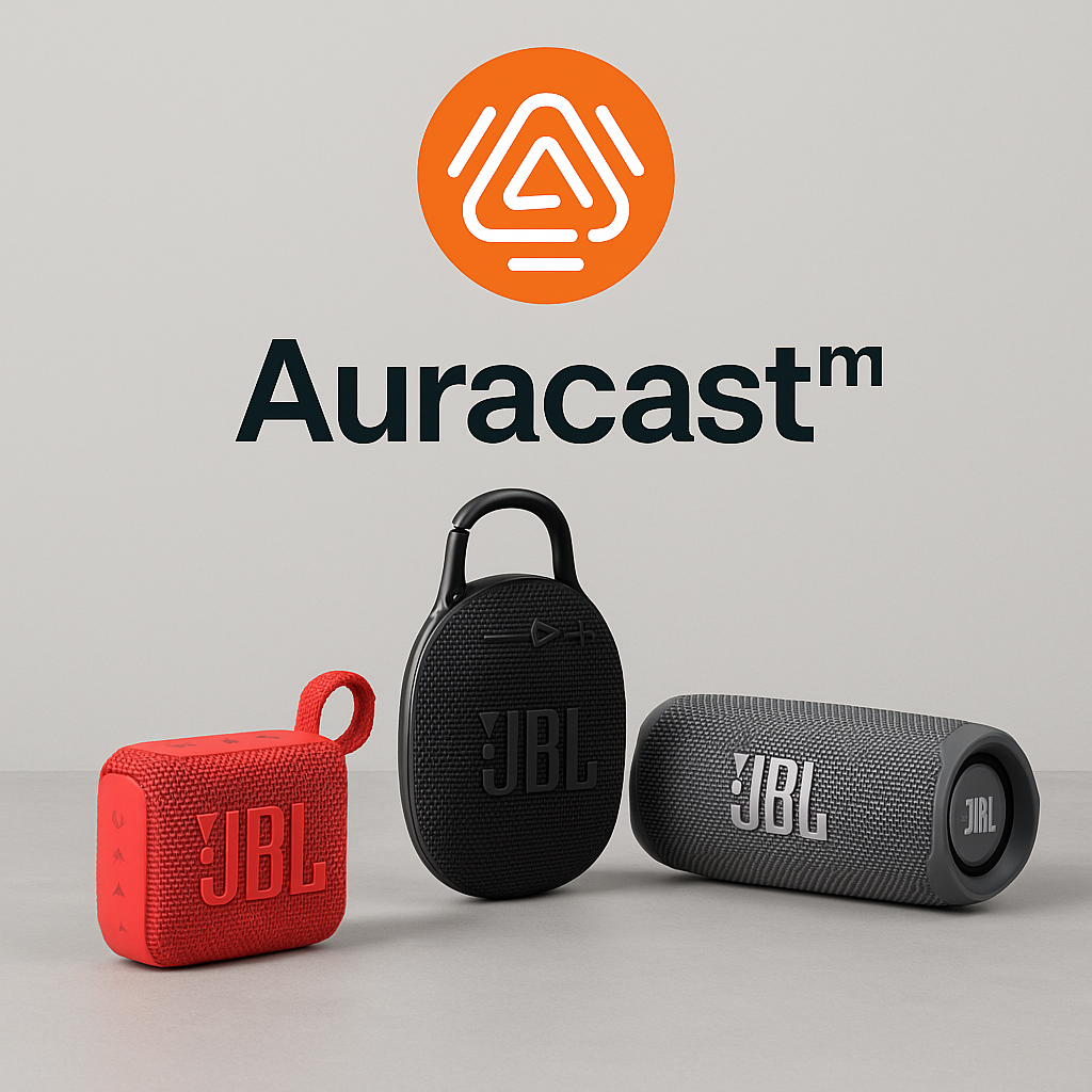 ¿Qué es JBL Auracast y por qué está revolucionando el sonido portátil?