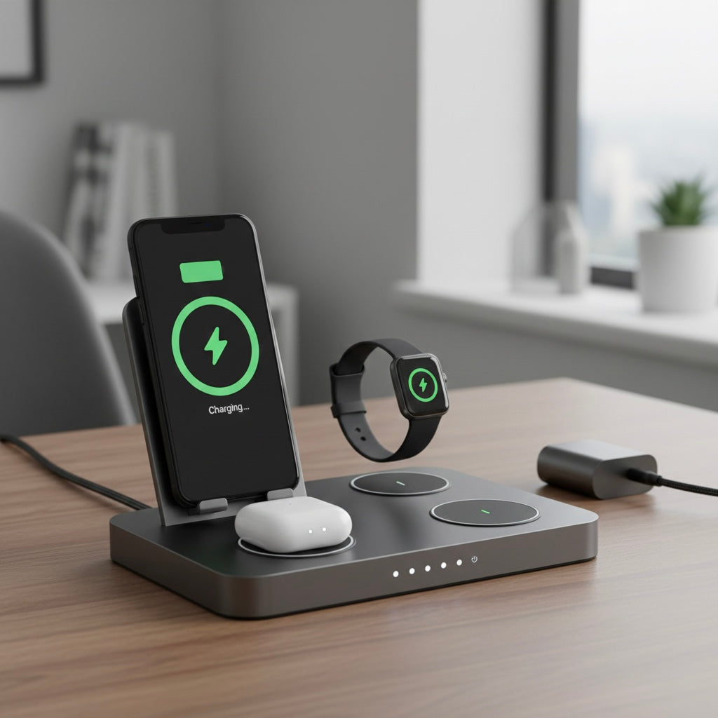 ¿Vale la pena una estación de carga inalámbrica? Guía completa para elegir la ideal