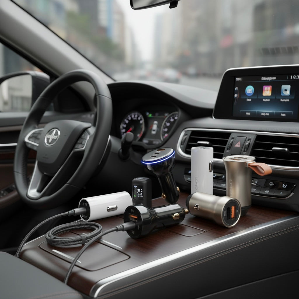 ¿Cuál cargador para carro es mejor para tu celular en Guatemala?