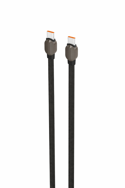 Cable USB C a C 65W LDNIO Negro 1 Metro