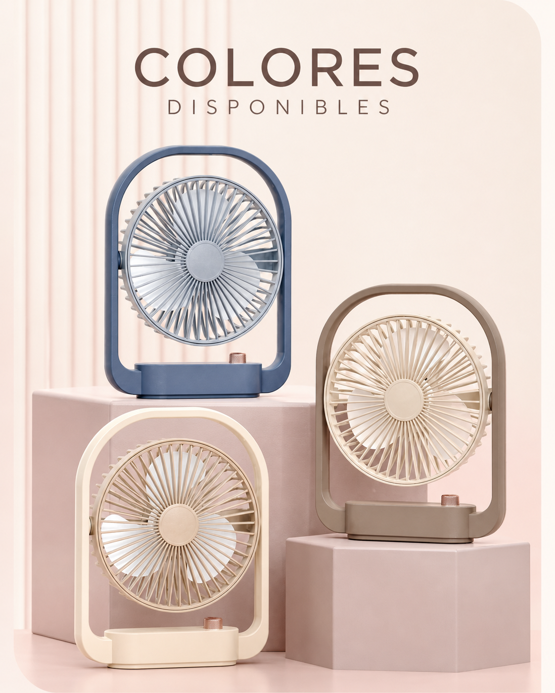 Ventilador Portátil Recargable