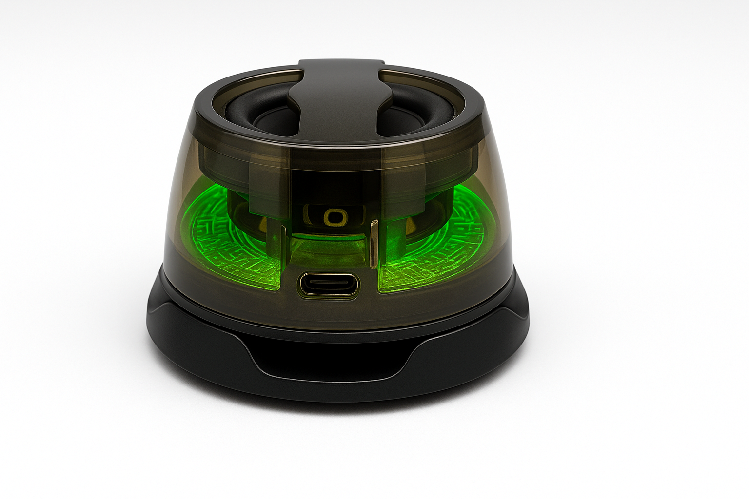 Bocina Bluetooth CEL CL-07 con Soporte Magnético y Luz RGB