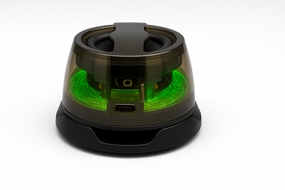 Bocina Bluetooth CEL CL-07 con Soporte Magnético y Luz RGB