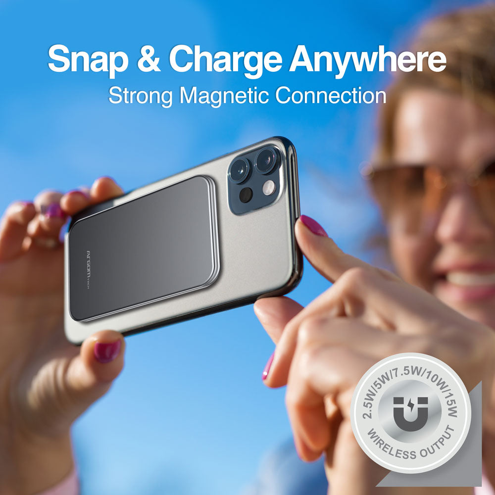 Power Bank magnético Argom MS5 5000mAh - vista 5