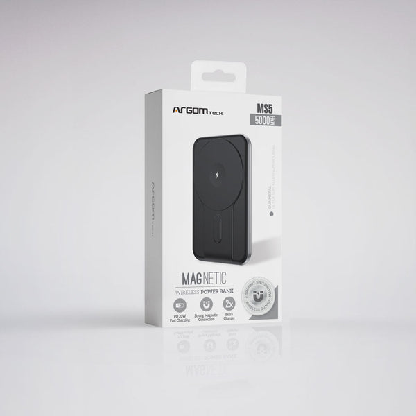 Power Bank magnético Argom MS5 5000mAh - vista 7