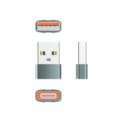 Adaptador USB A a Tipo C LDNIO LC150 OTG Carga Rápida