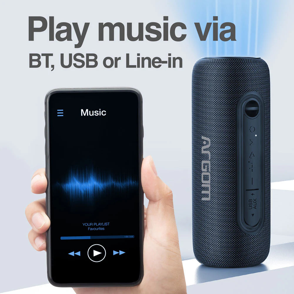 Bocina Bluetooth Radyon X32 Premium Blue