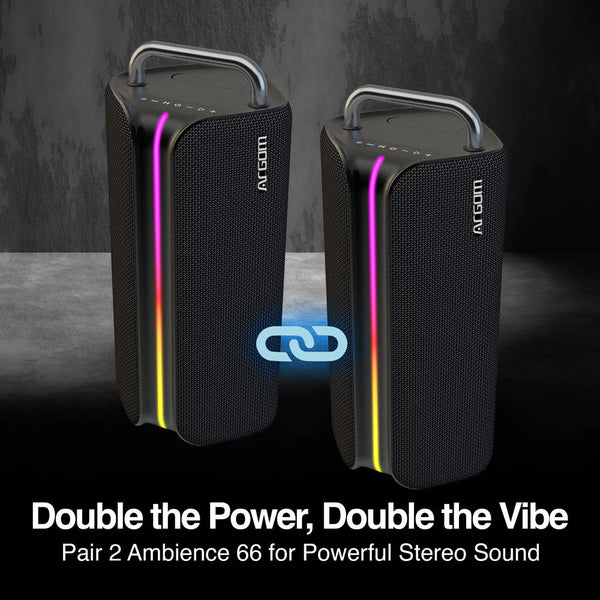 Bocina Bluetooth Ambience 66 ARG-SP-3366BK
