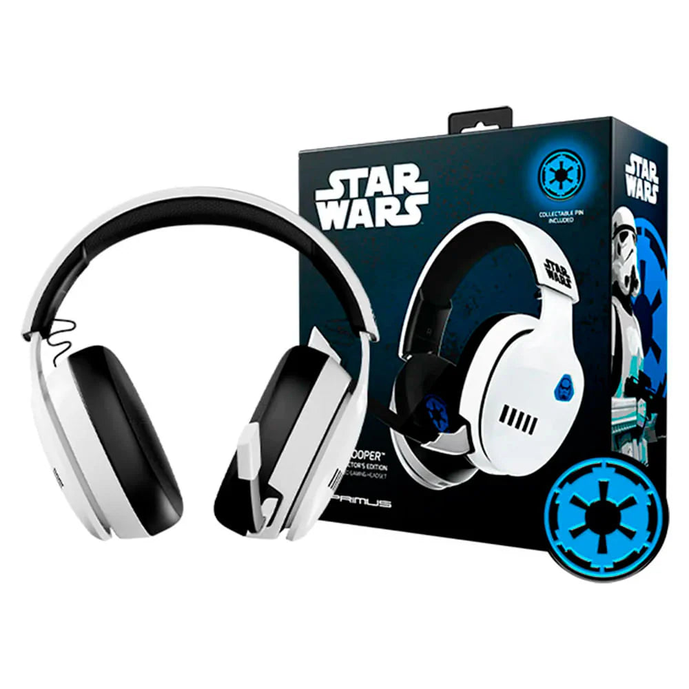 Audífono Gaming ARCUS Stormtrooper Blanco Bluetooth 5.3