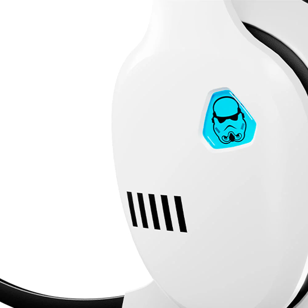Audífono Gaming ARCUS Stormtrooper Blanco Bluetooth 5.3