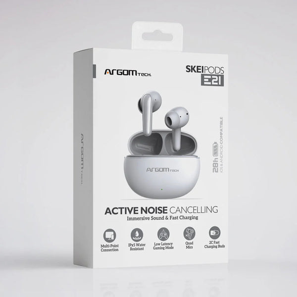 Audifonos Bluetooth SkeiPods E21 cancelación activa
