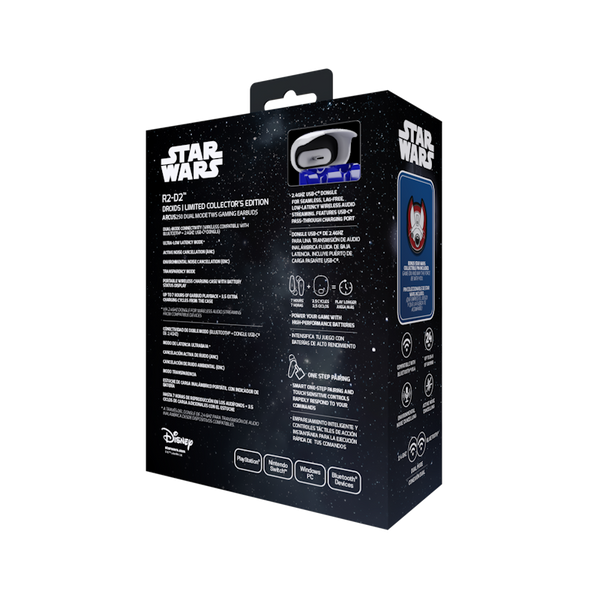 Audífonos Gaming R2-D2 ARCUS Dongle 2.4GHz