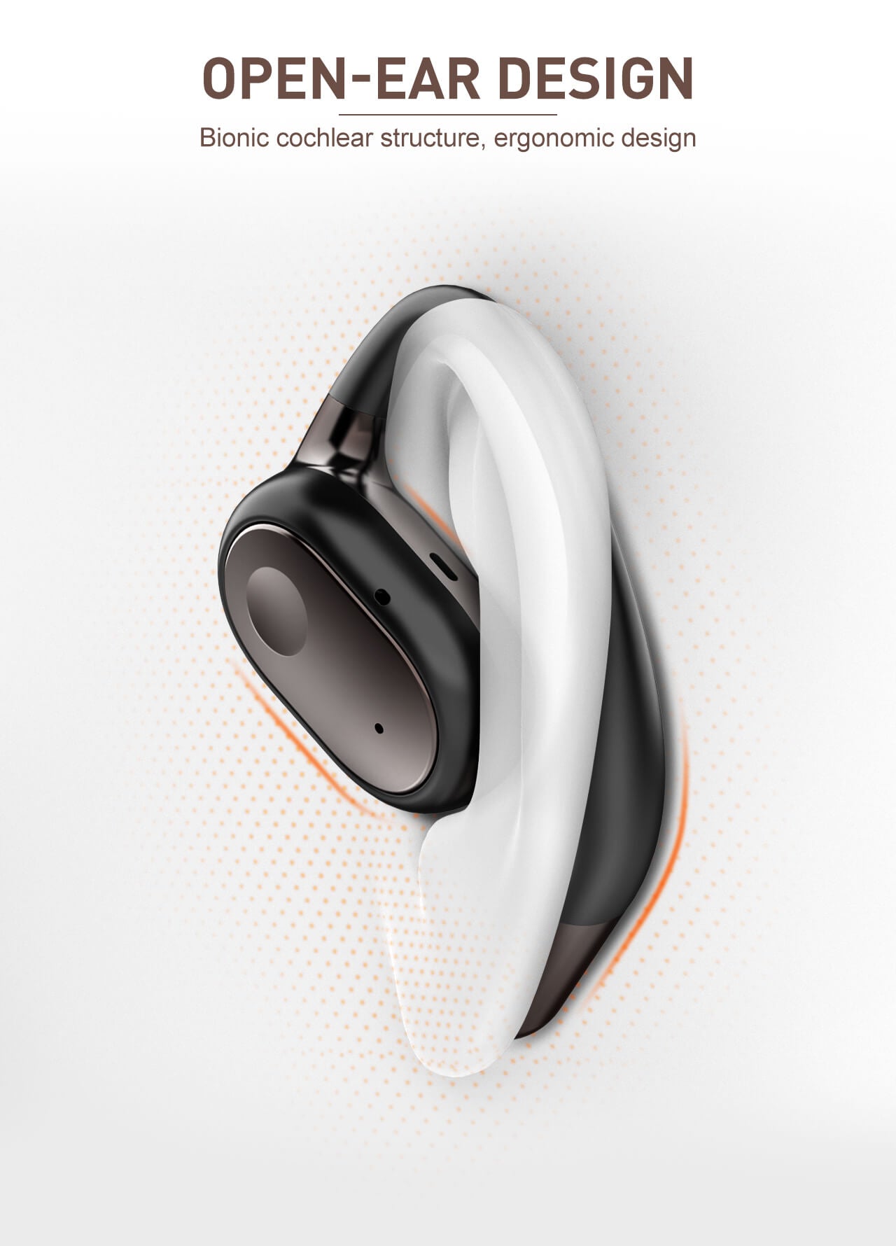 Audífonos Bluetooth LDNIO T11 Open-Ear BT 5.4, 28 h, IPX4