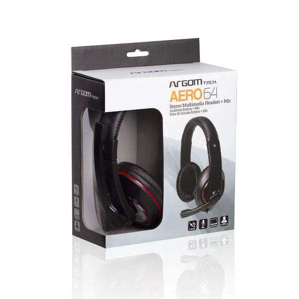 Auriculares Bluetooth Micrófono Aero 64 ARG-HS-0064
