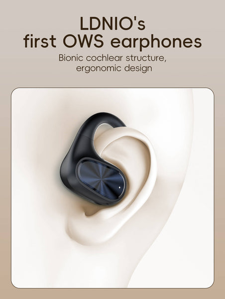 Audífonos LDNIO T07 OWS Bluetooth 5.3 con estuche 500 mAh BLK