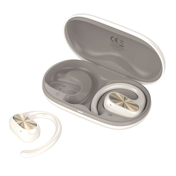 Audífonos LDNIO T07 OWS Bluetooth 5.3 con estuche 500 mAh Gold