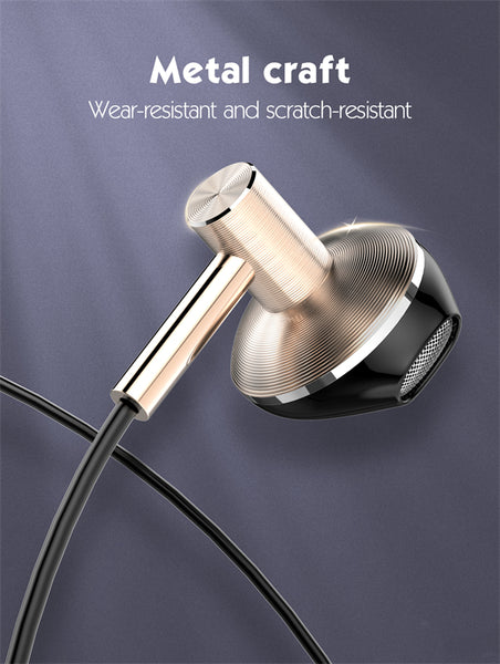 Audífonos con cable LDNIO HP09 con micrófono 3.5 mm