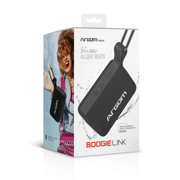 Bocina Bluetooth Boogie Link con IPX5 Black