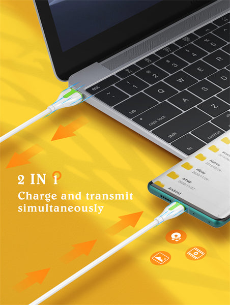 Cable LDNIO LS572 USB-A a USB-C 2.1A, 480 Mbps, PVC reforzado