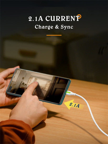 Cable LDNIO LS572 USB-A a USB-C 2.1A, 480 Mbps, PVC reforzado