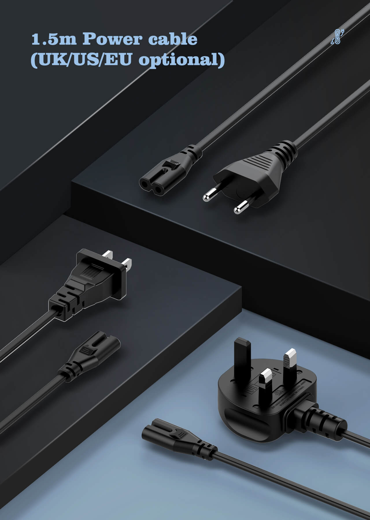 Cargador Inalámbrico Multipuerto LDNIO Q4010 140W de Escritorio