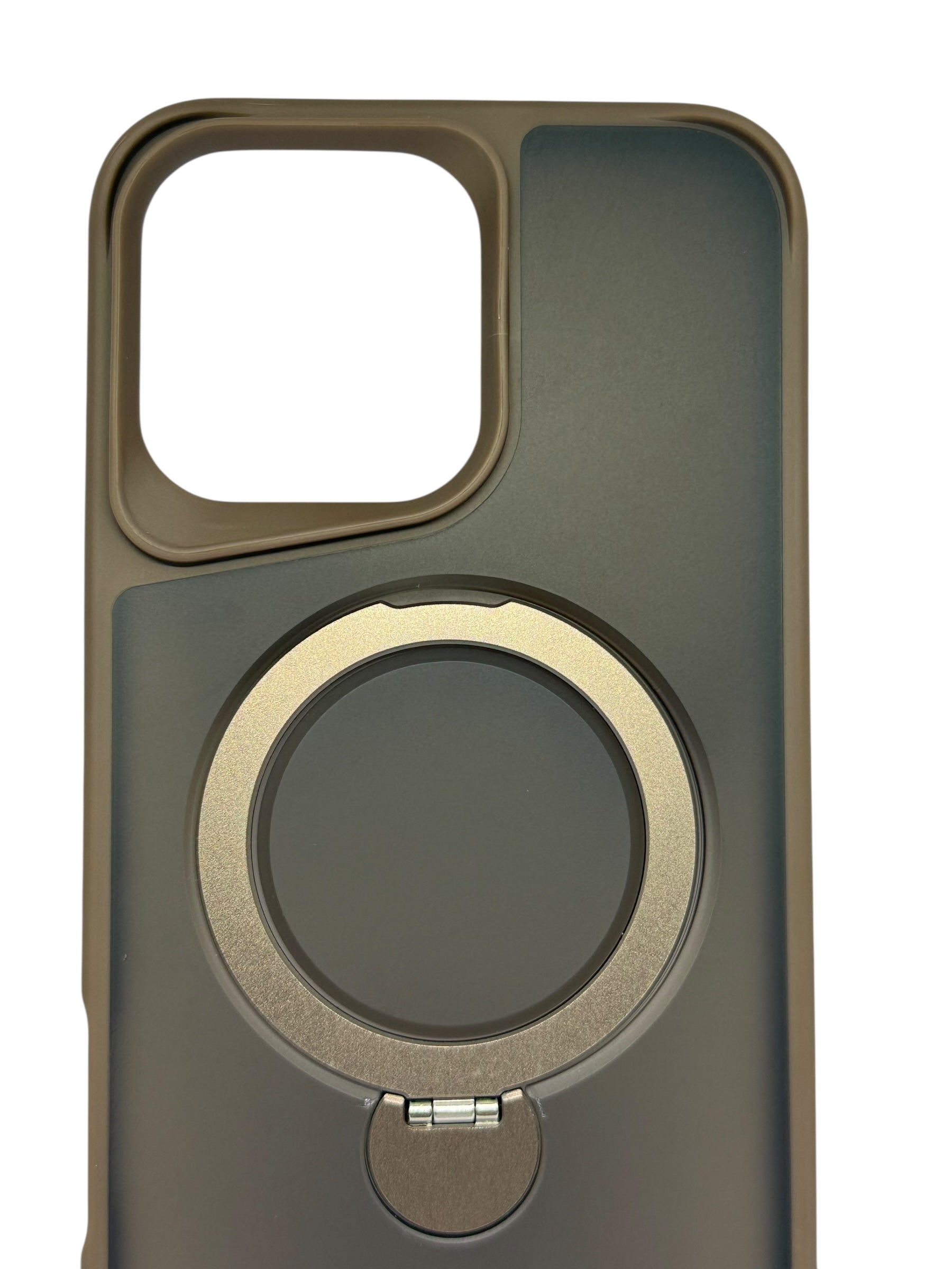 Case Protector iPhone 16 Pro Max con MagSafe y Aro Giratorio Antigolpes