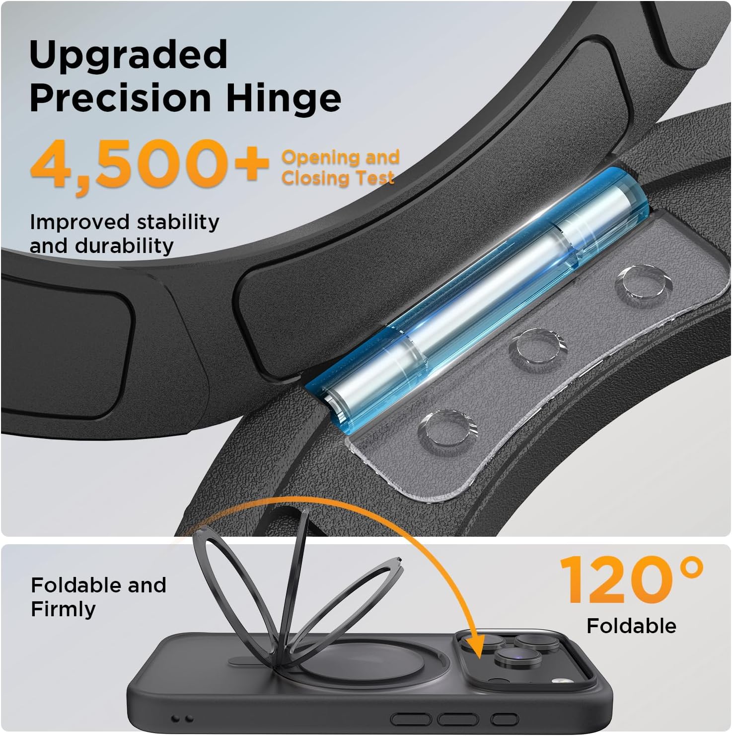 Case iPhone 17 Pro Max con MagSafe y Aro 360° Antigolpes