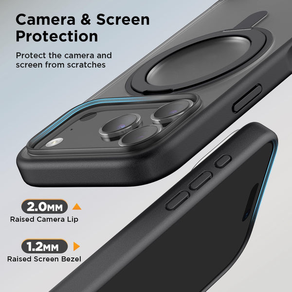 Case iPhone 17 Pro Max con MagSafe y Aro 360° Antigolpes