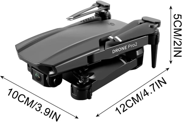 Drone Mini Pro plegable con cámara y control remoto