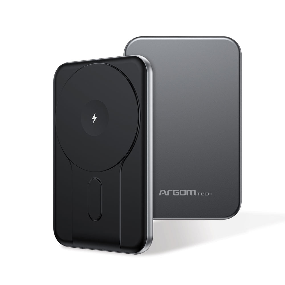 Power Bank magnético Argom MS5 5000mAh 15W negro