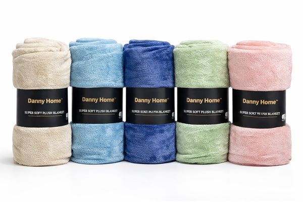 Frazada Plush 150x200 cm Danny Home Varios Colores