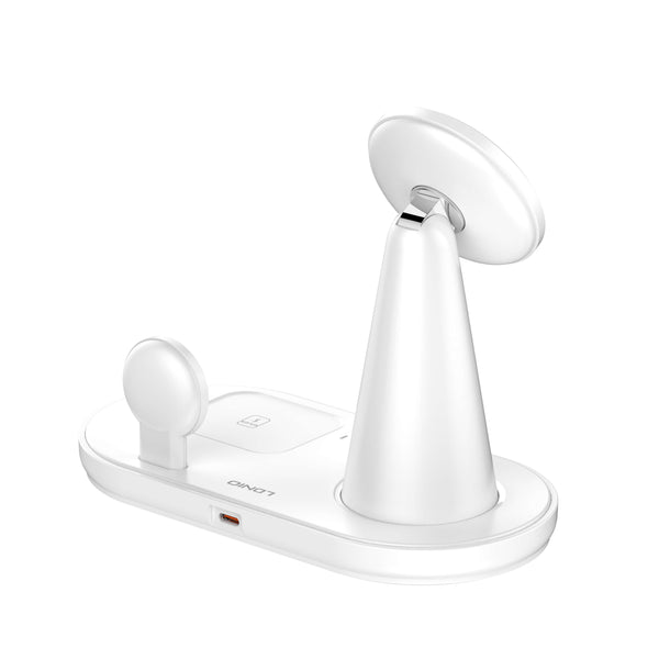 Estación Carga Inalámbrica 3 -en-1 LDNIO WL01 15W Magnética