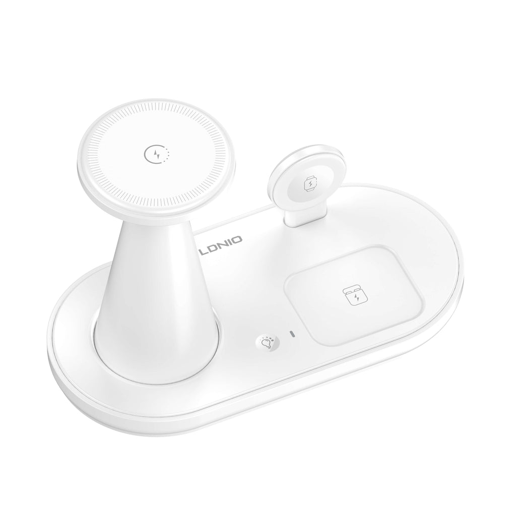 Estación Carga Inalámbrica 5-en-1 LDNIO WL01 15W Magnética