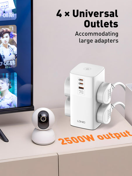 Extensión de Torre LDNIO SC4383 70W