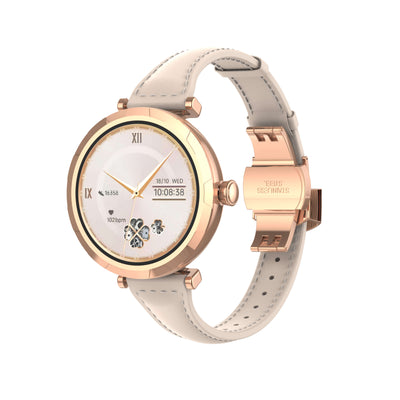 Smartwatch para Mujer LDNIO SW02 Redondo Dorado