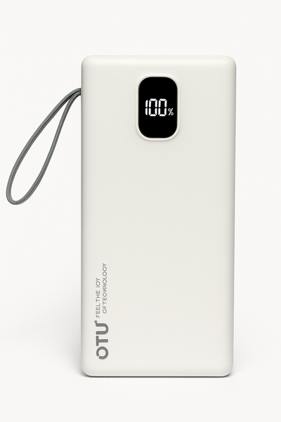 Power Bank OTU PB-203 20 000 mAh con Linterna LED Dual y Pantalla Digital