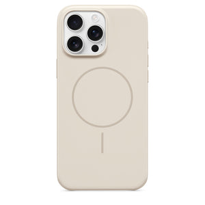 Funda para iPhone 16 Pro Max con MagSafe Premium Crema