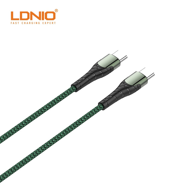 Cable USB-C a USB-C LDNIO LC101 5A 1m Trenzado