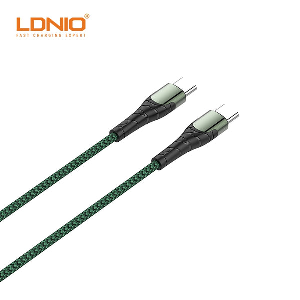 Cable USB-C a USB-C LDNIO LC101 5A 1m Trenzado