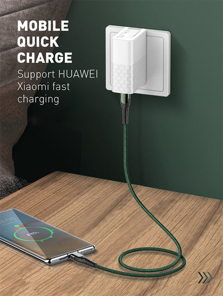 Cable USB-C a USB-C LDNIO LC101 5A 1m Trenzado