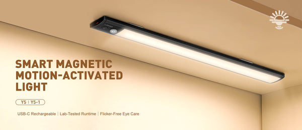 Luz LED Inteligente LDNIO Y5 Sensor de Movimiento y Montaje Magnético