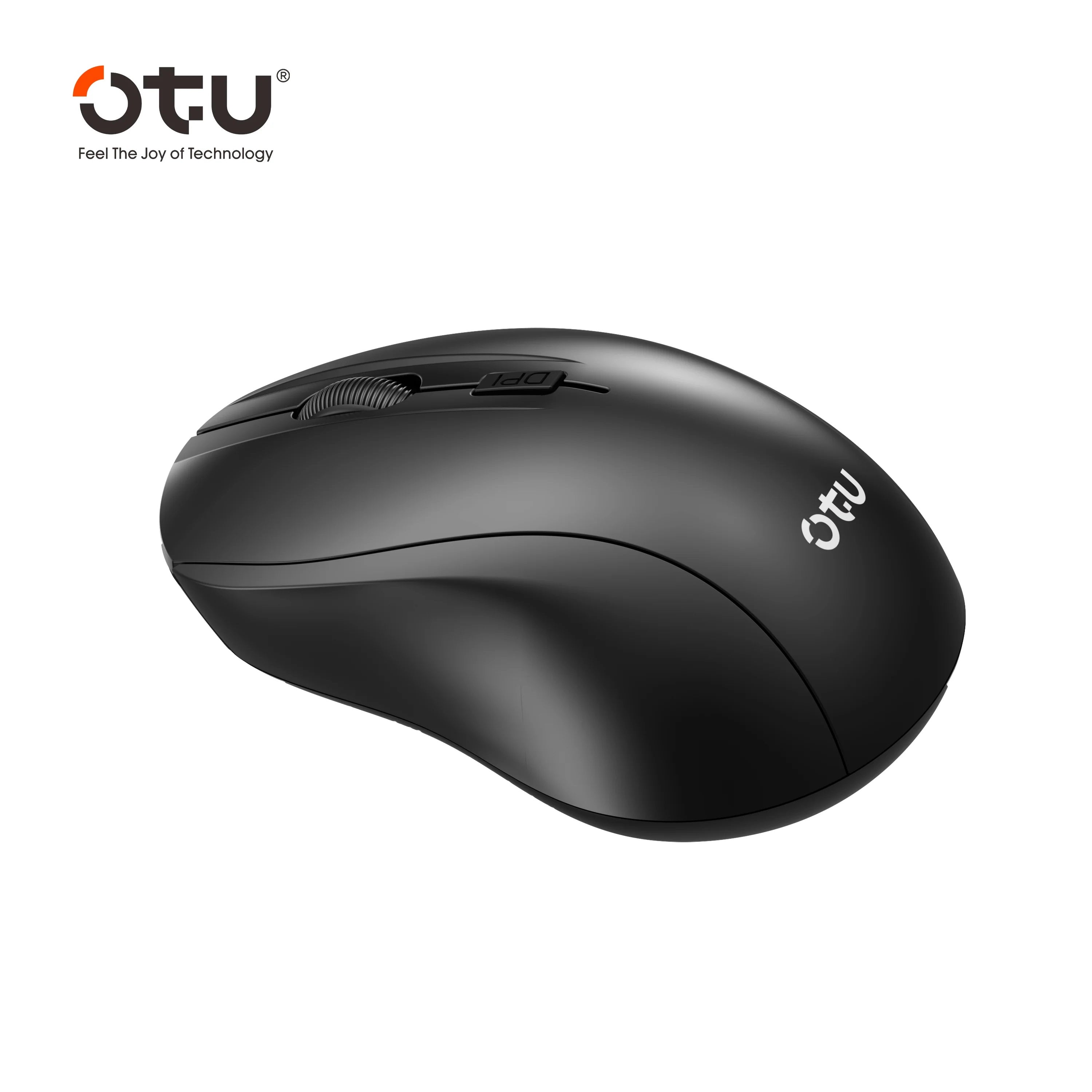 Mouse inalámbrico OTU S11 ergonómico 2.4GHz con DPI ajustables