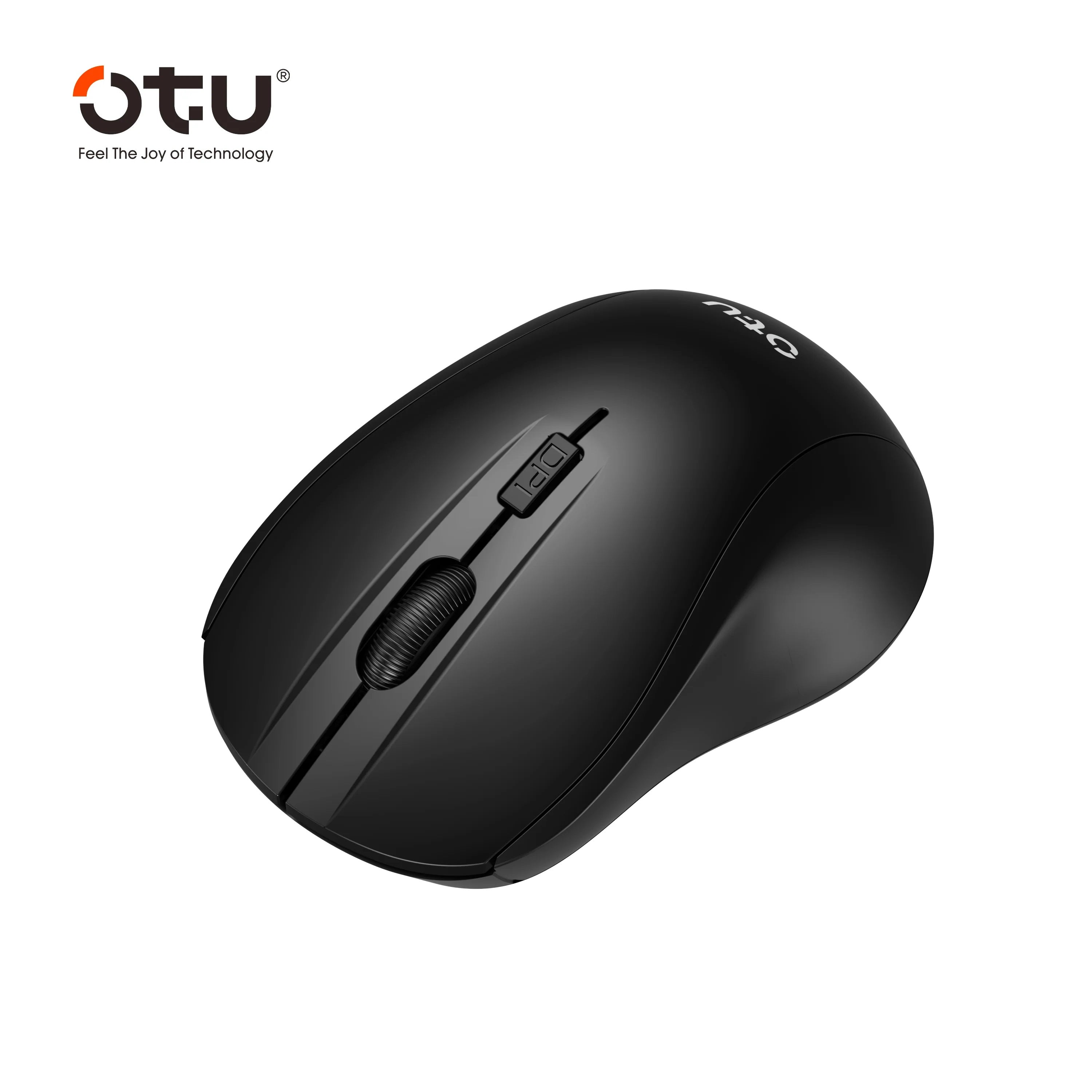 Mouse inalámbrico OTU S11 ergonómico 2.4GHz con DPI ajustables