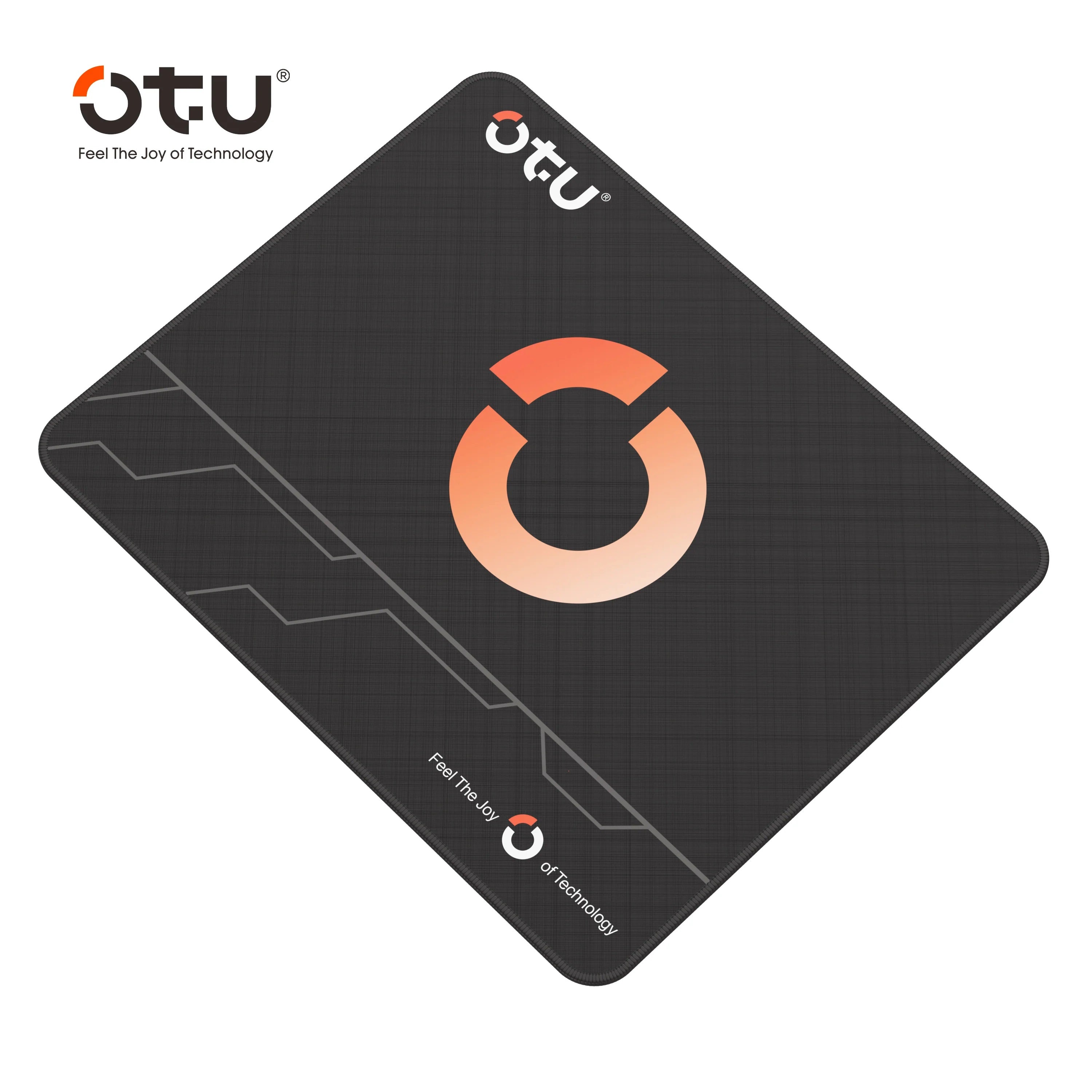 Mouse Pad ecológico OTU MS-01 antideslizante e impermeable de 4 mm
