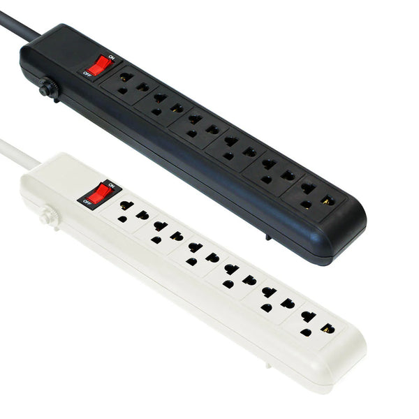 Regleta de 6 tomas 110-220 ARG-AC-0252BK