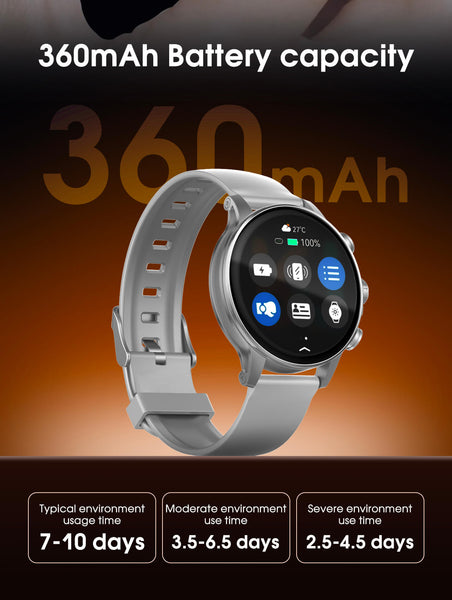 Reloj Inteligente LDNIO SW01 con Pantalla AMOLED 1.58” IP68