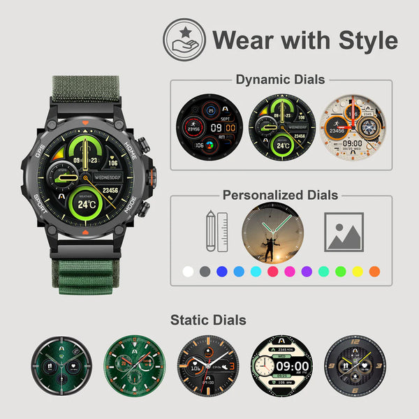 Reloj Inteligente Skei C80 AMOLED 1.43
