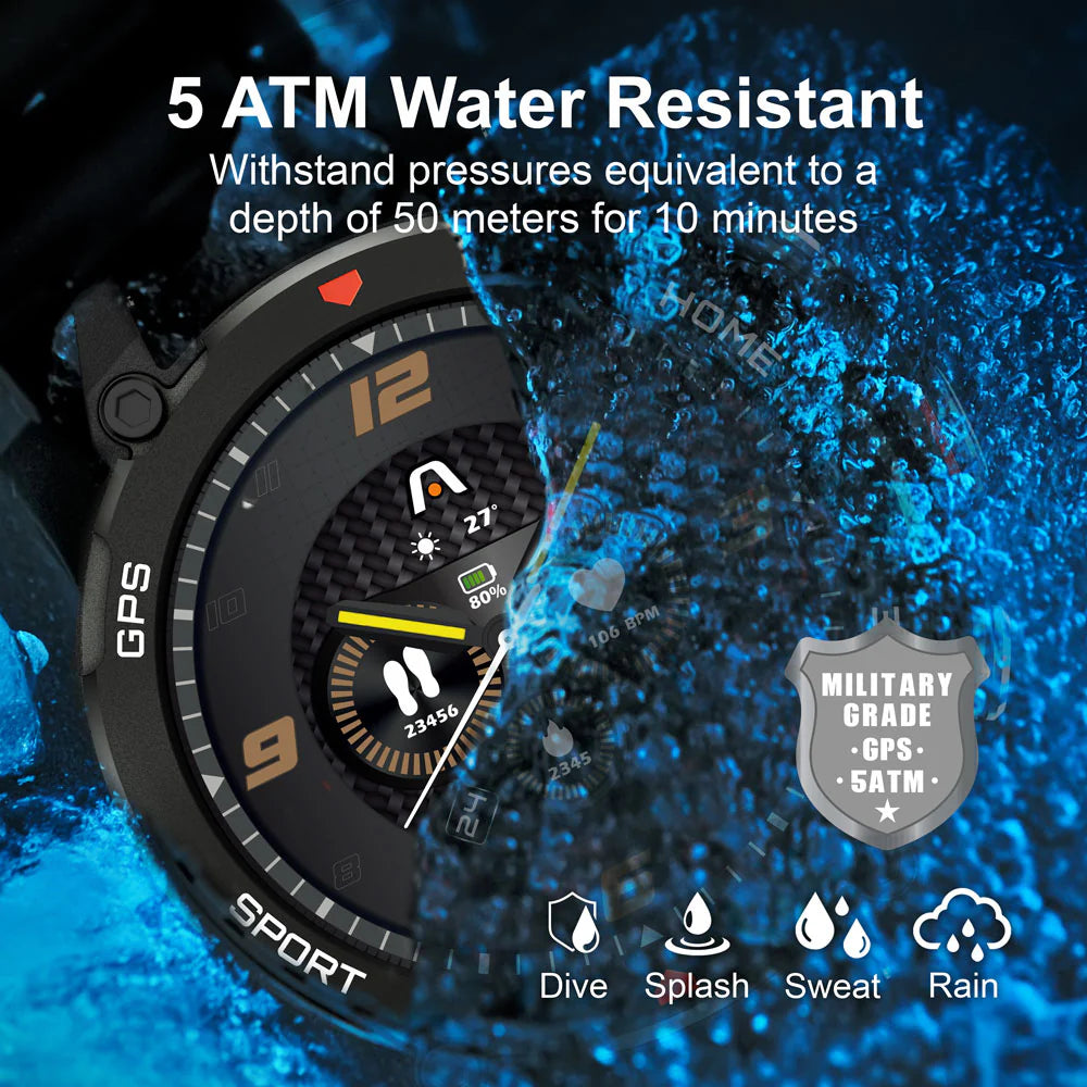 Reloj Inteligente Skei C80 AMOLED 1.43" GPS 5ATM