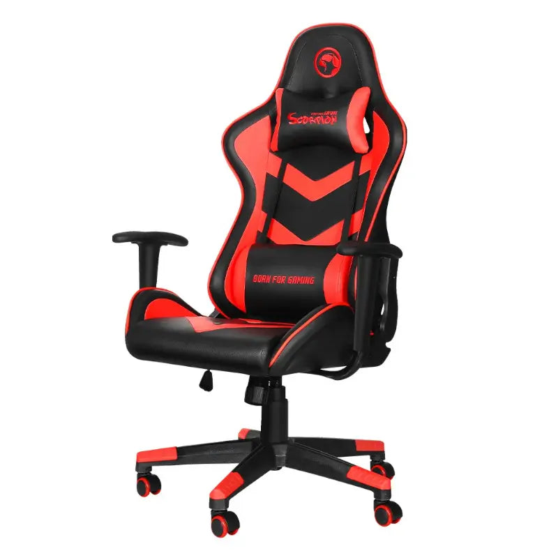 Silla Gaming Marvo CH-106 Reclinable 330 lb Negro/Rojo